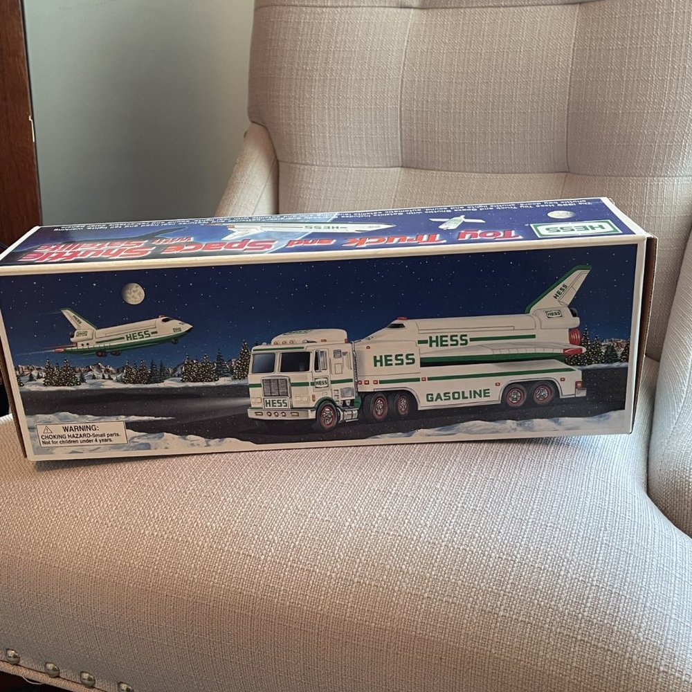 1999 Hess truck and Space Shuttle